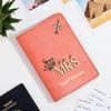 Gift Personalized Mr. And Mrs. Passport Cover - Set Of 2