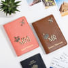Personalized Mr. And Mrs. Passport Cover - Set Of 2 Online