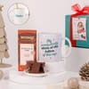 Personalized Mug & Chocolate Combo For Christmas Online