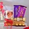 Personalized Mug & Chocolate Hamper