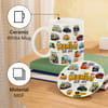 Gift Personalized Mumbai Mug and Coaster Combo