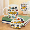 Personalized Mumbai Mug and Coaster Combo