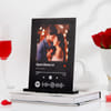 Gift Personalized Musical Valentine's Day Couples Photo Frame