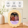 Gift Personalized My Constant Sibling Scalloped Photo Frame