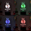 Shop Personalized My First Hero LED Lamp for Dad