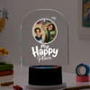 Buy Personalized My Happy Place LED Lamp For Rakhi