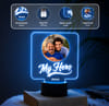 Gift Personalized My Hero LED Lamp