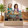 Personalized My Mom My Home Caricature