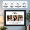 Gift Personalized My Sister, My Strength  Photo Frame