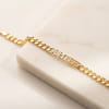 Buy Personalized Name Gold Bracelet for Father's Day