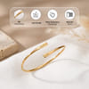 Gift Personalized Name Handcuff Bracelet for Mother Day