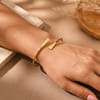 Shop Personalized Name Handcuff Bracelet for Mother Day