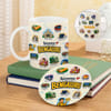 Personalized Namma Bengaluru Mug and Coaster Combo