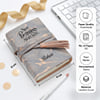 Gift Personalized New Beginnings Leather Journal