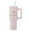Shop Personalized Oat 1200ml Vacuum Tumbler With Handle And Straw