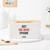 Buy Personalized One More Episode Wooden Tissue Box