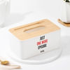 Shop Personalized One More Episode Wooden Tissue Box