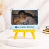 Personalized Our Little World Mini Canvas for Rakhi