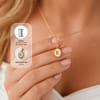 Buy Personalized Oval Initial Pendant for Mother's Day