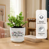 Gift Personalized Path Blooming Jade Plant
