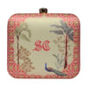 Shop Personalized Peacock And Floral Clutch