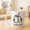 Personalized Penguin Duo Coffee Mug