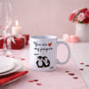 Personalized Penguin Love Mug For Valentine's Day