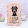 Personalized Pet Lover Wooden Photo Frame (Doberman) Online