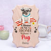 Personalized Pet Lover Wooden Photo Frame (Pug) Online