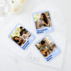 Shop Personalized Photo Acrylic Fridge Magnet  Trio for Rakhi