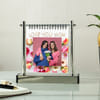 Gift Personalized Photo Album with Metal Stand for Mom
