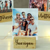 Gift Personalized Photo Block Frame for Friend