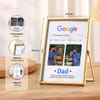 Gift Personalized Photo Frame - For Dad