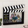 Gift Personalized Photo Frame in Clapperboard Design