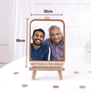 Gift Personalized Photo Frame With Easel