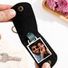 Buy Personalized Photo Leather Keychain Set