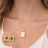 Gift Personalized Photo Locket Necklace for Mother's Day