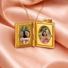 Personalized Photo Locket Necklace for Mother's Day
