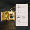 Buy Personalized Photo Locket Necklace For Valentine's Day