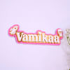 Gift Personalized Pink Acrylic Name Magnet For Kids