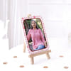 Buy Personalized Pink Photo Stand Hamper