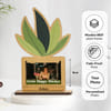 Buy Personalized Plant Frame and Bamboo Plant Combo