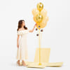Gift Personalized Polaroids with Golden Balloon Surprise