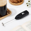 Personalized Portable Frother - Black Online