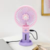 Buy Personalized Portable Hand Fan - Purple