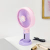 Shop Personalized Portable Hand Fan - Purple