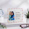 Gift Personalized Postcard Acrylic Table Frame For Dad