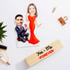 Buy Personalized Proposing Couple's Caricature