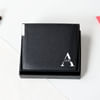 Personalized PU Leather Black Bifold Wallet For Him Online