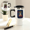 Personalized Queen of Heart Travel Mug